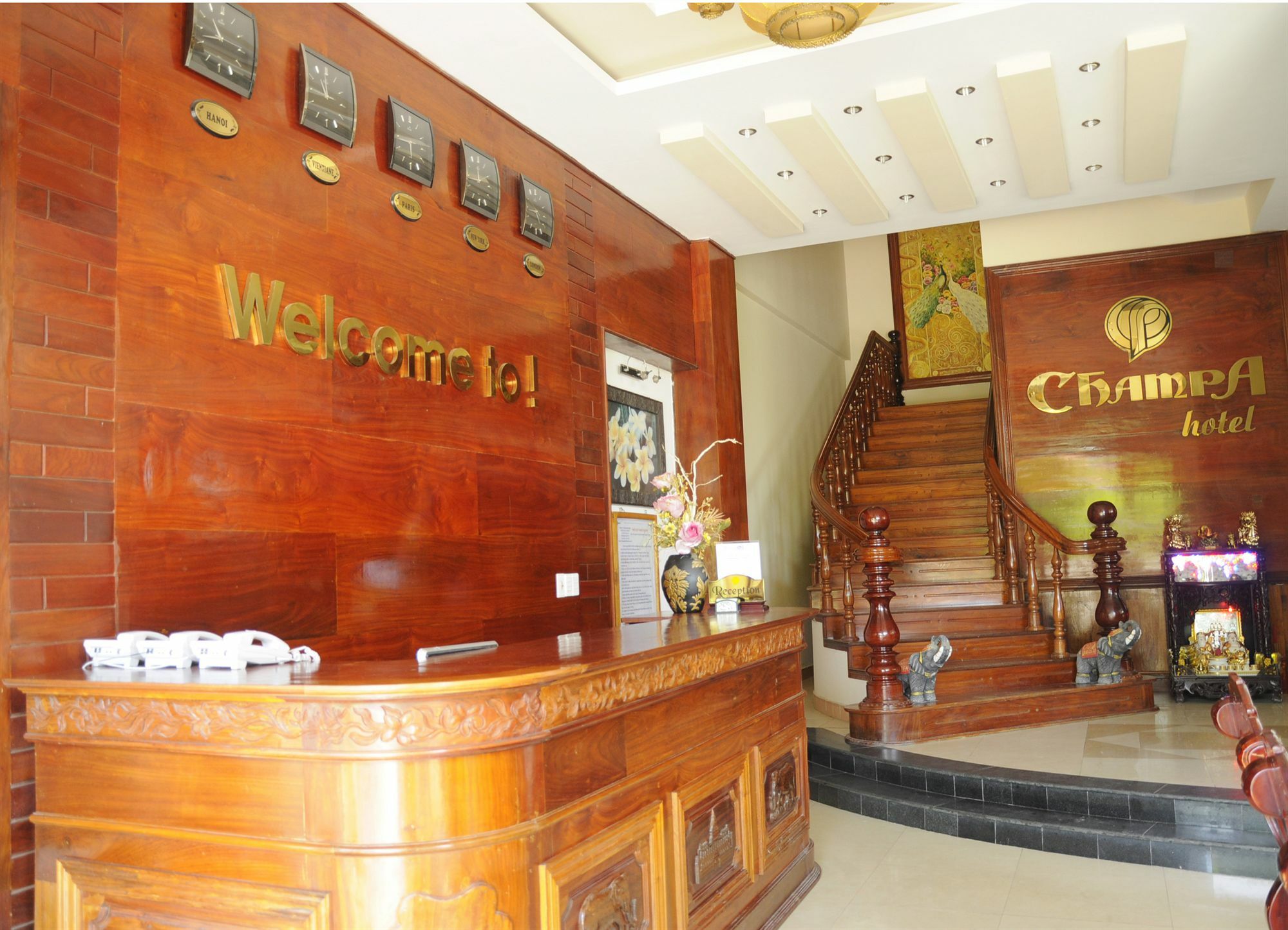 Oyo 1002 Champa Langco Hotel Cu Du Esterno foto